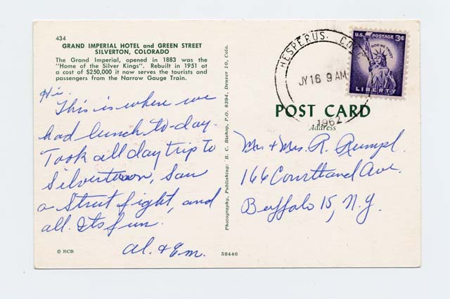 Post card image