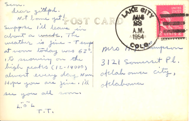 Post card image