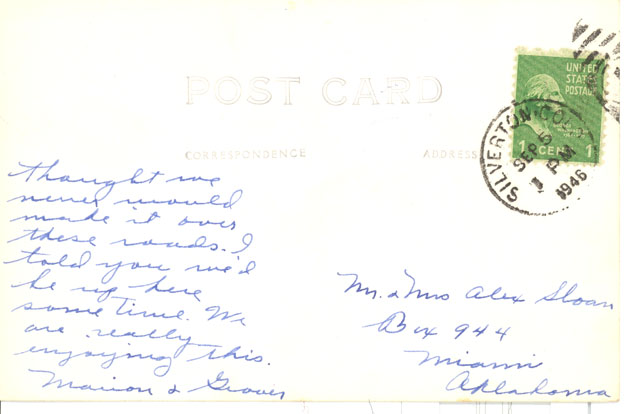 Post card image