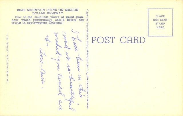 Post card image