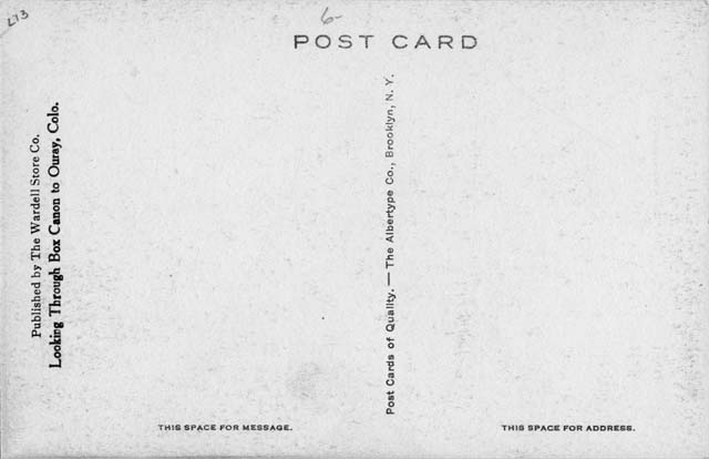 Post card image