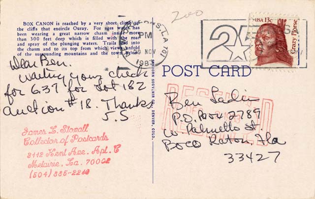 Post card image