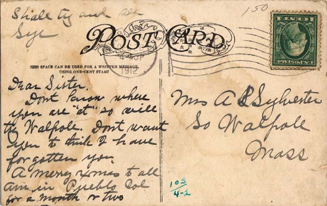 Post card image