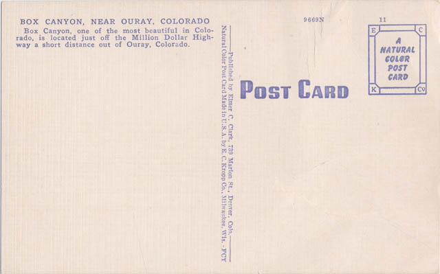 Post card image